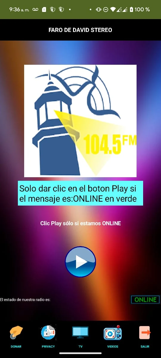 Faro de David Chiriquí screenshot